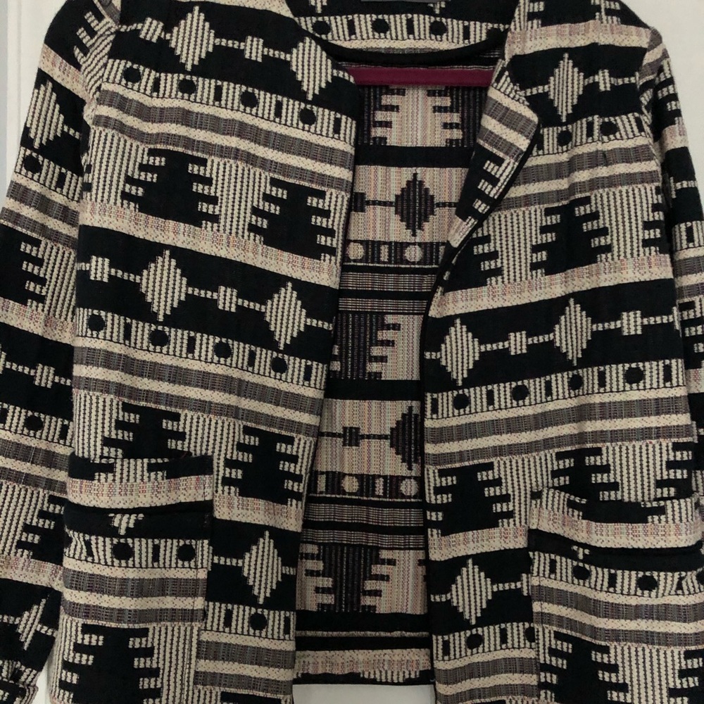 Abstract print jacket - Picture 2 of 4